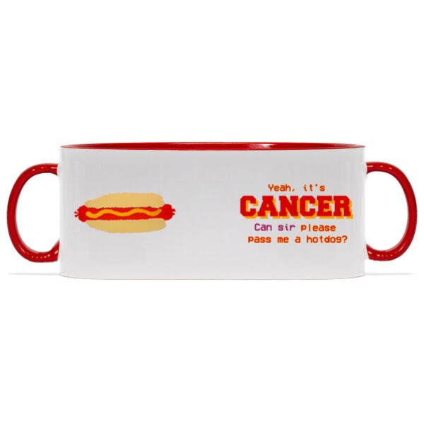 Cancer Hotdog Mug Thumbnail
