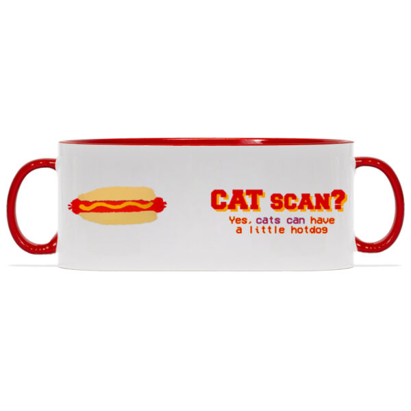 CAT Scan Hotdog Mug Thumbnail